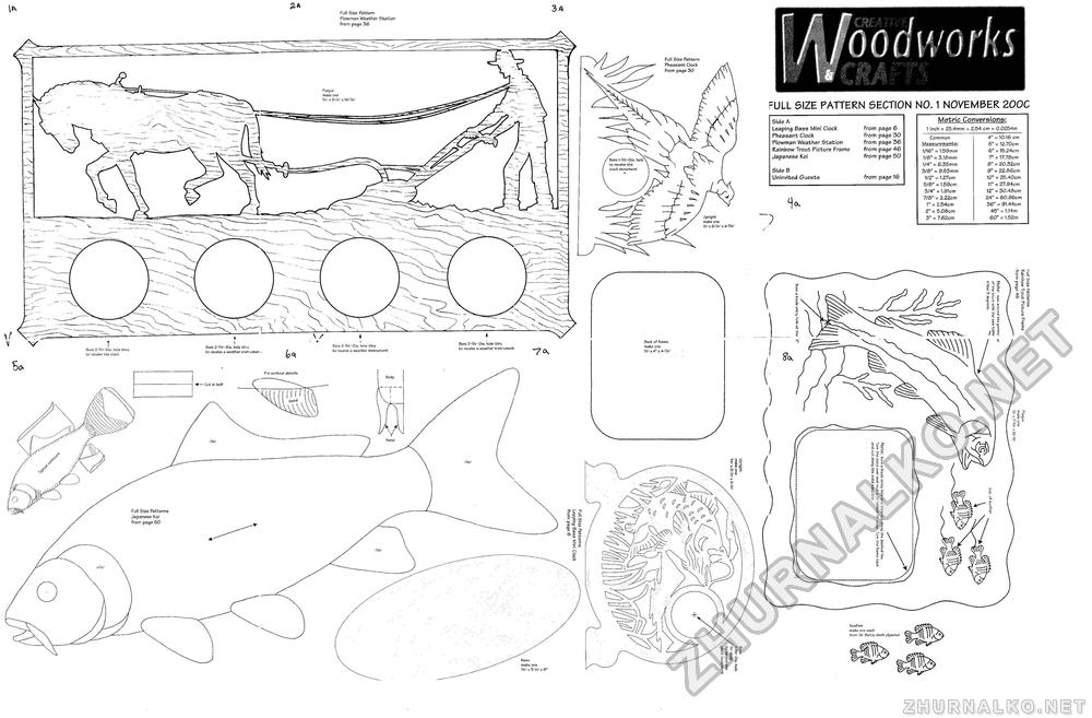 Creative Woodworks & crafts 2000-11,  69