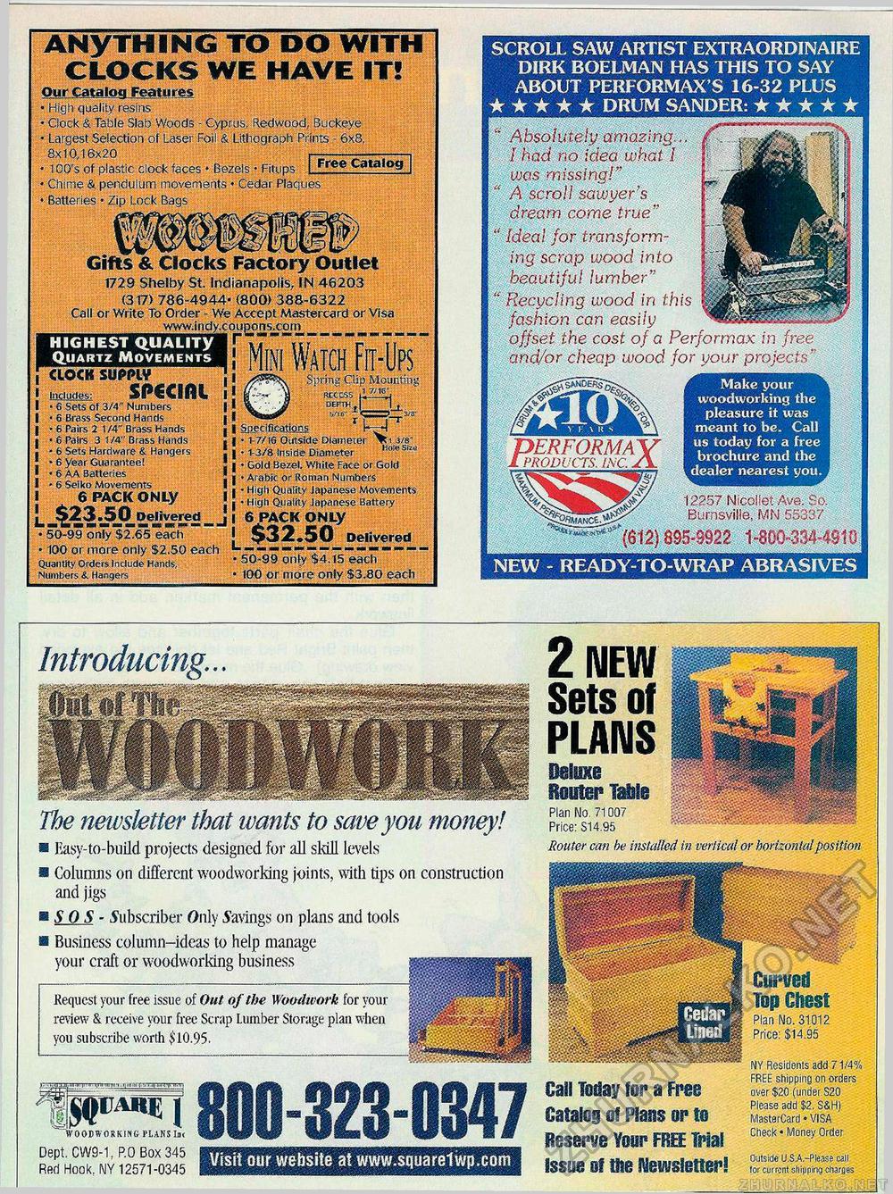 Creative Woodworks & crafts 1999-01,  31