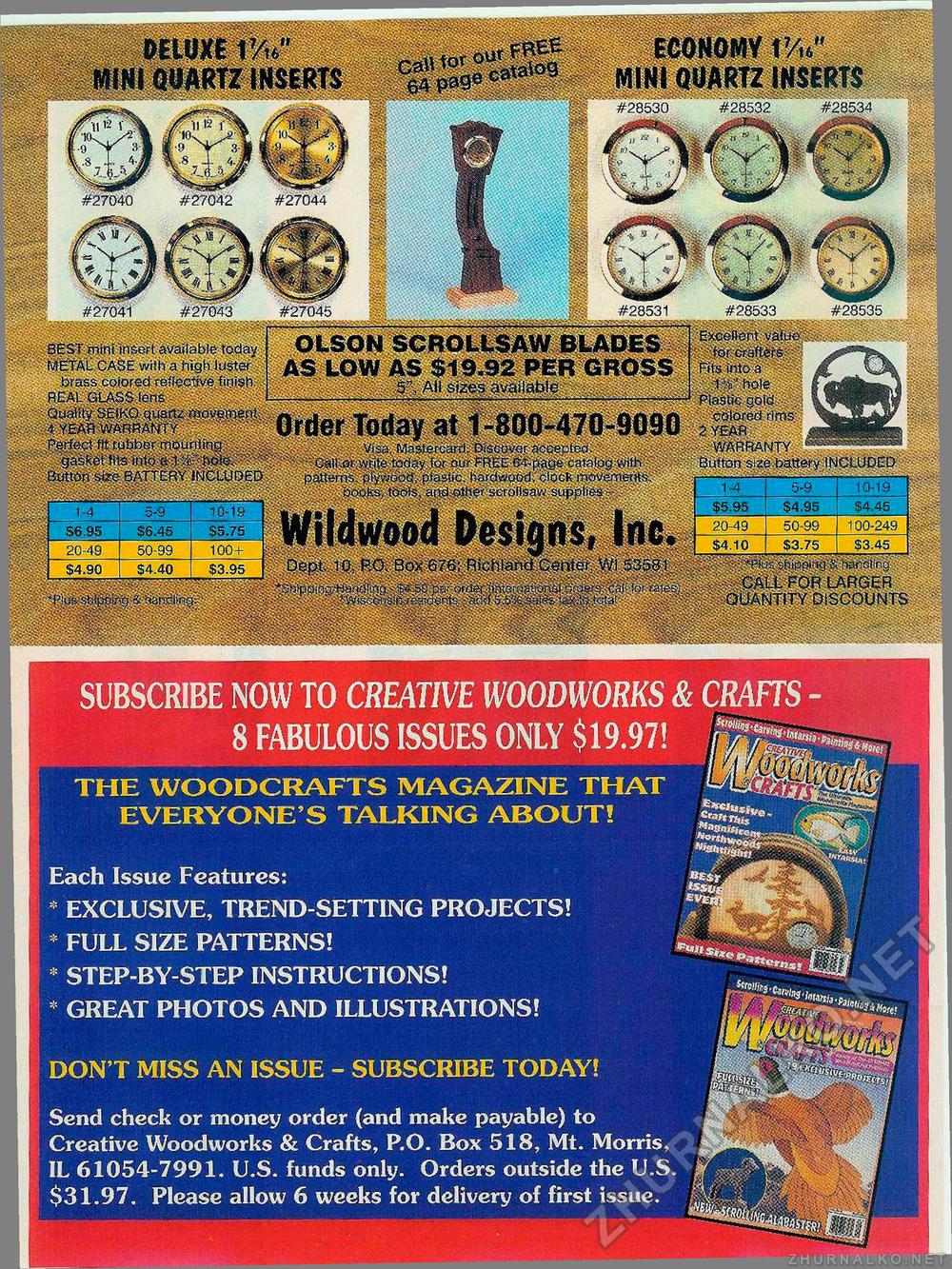 Creative Woodworks & crafts 1999-01,  42