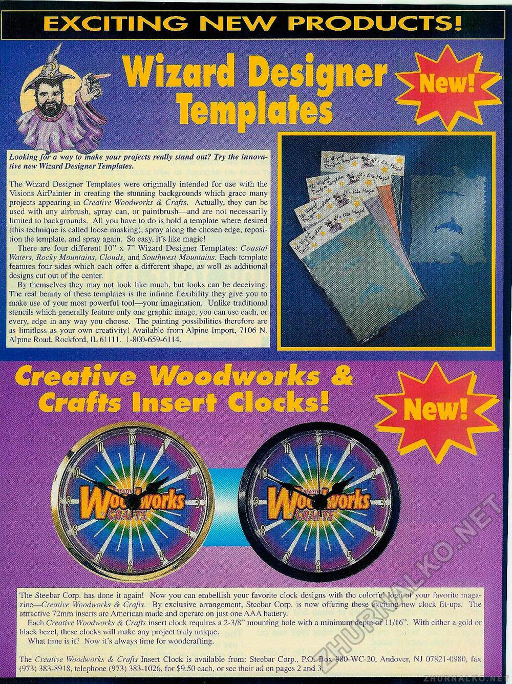 Creative Woodworks & crafts 1999-01,  55