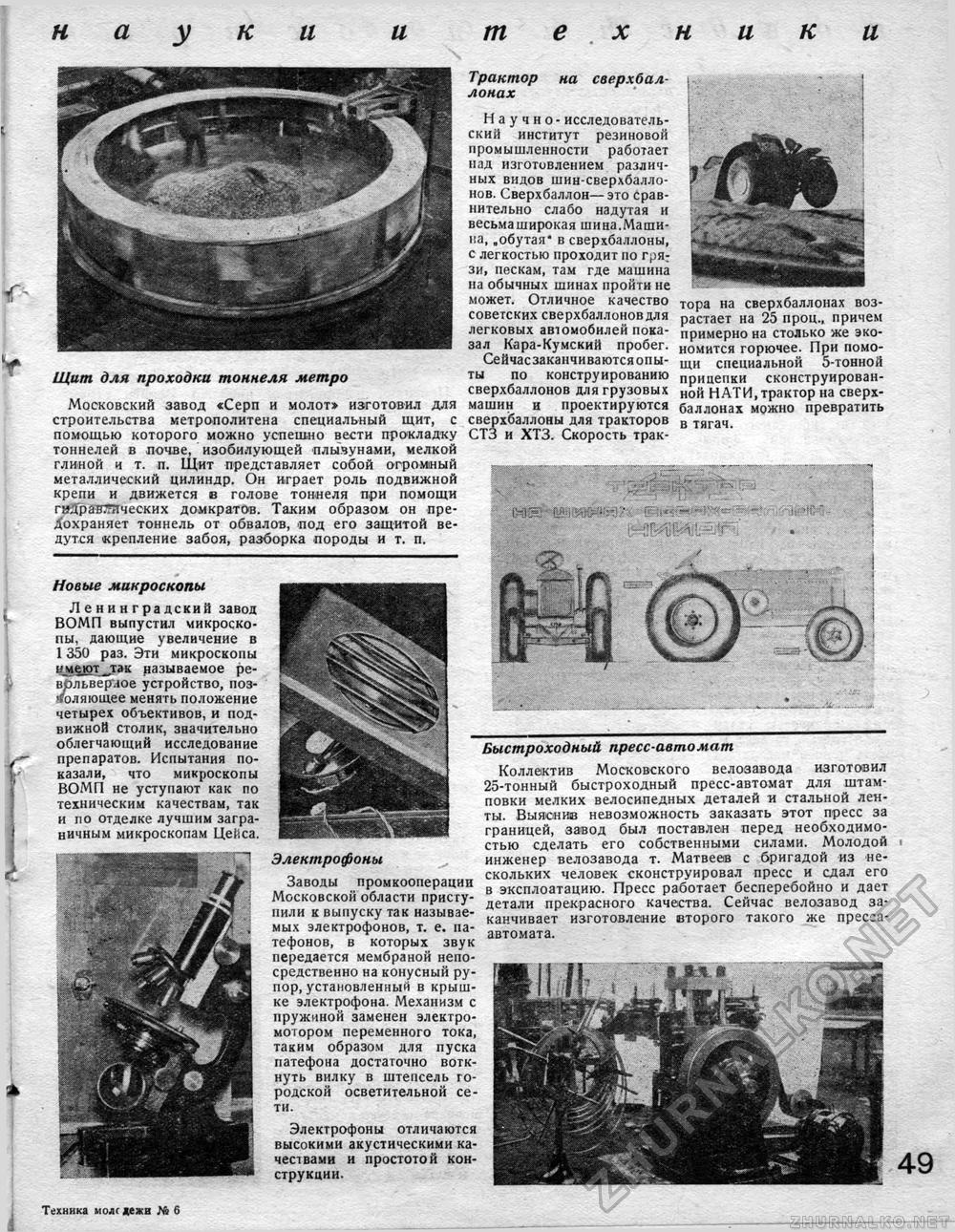 Техника - молодёжи 1934-06, страница 39