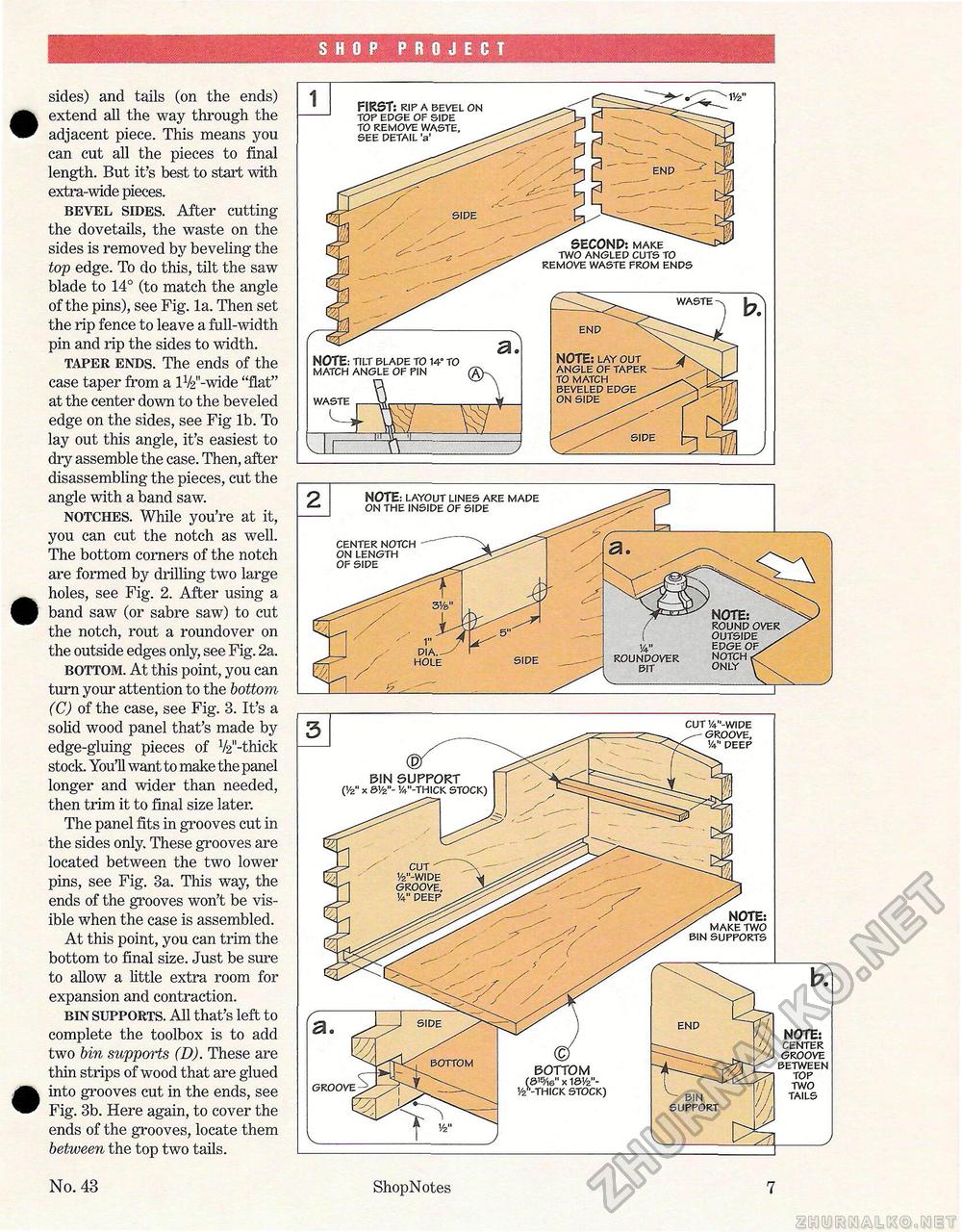 43 - Build Your Own Dovetail Jig,  7