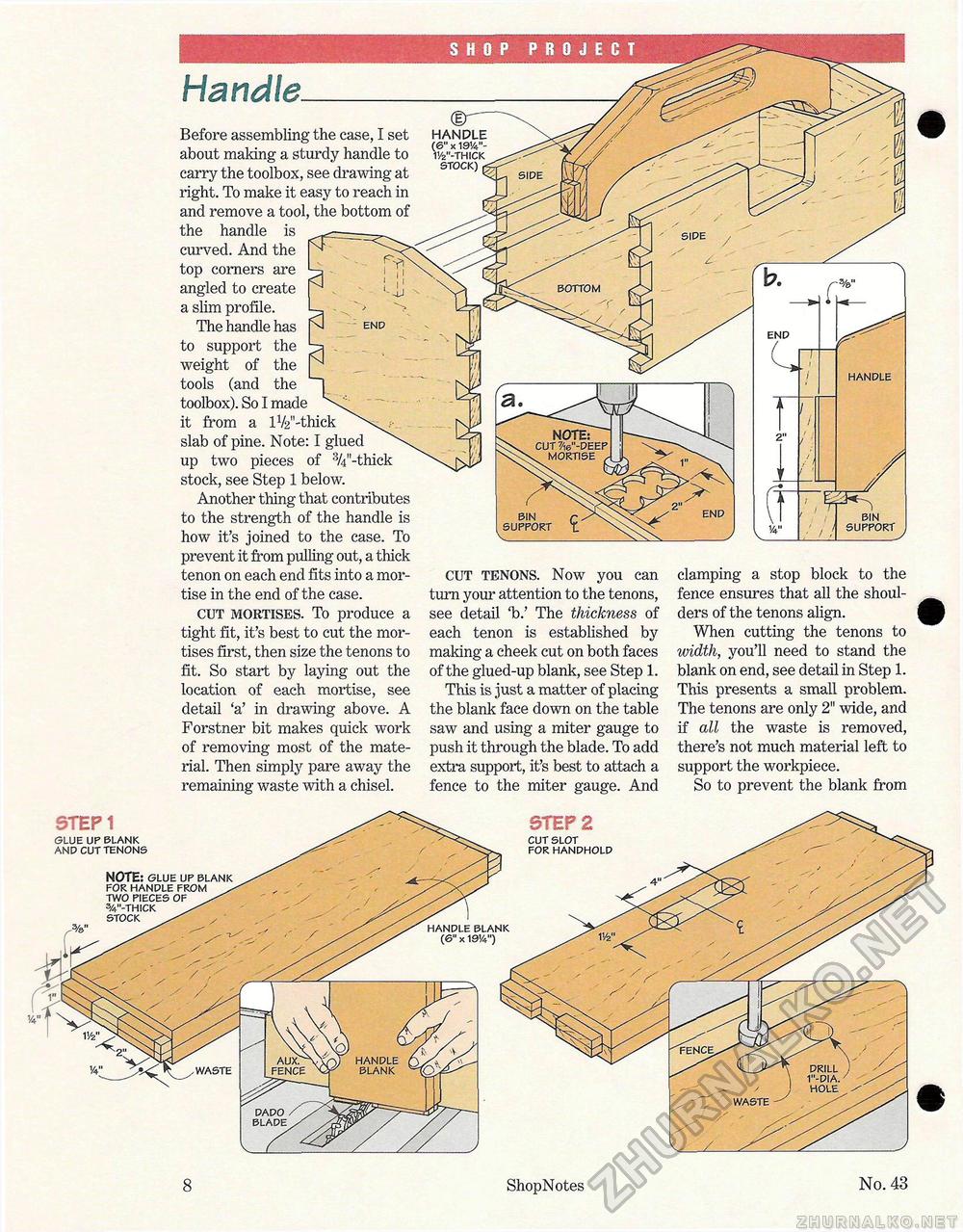 43 - Build Your Own Dovetail Jig,  8