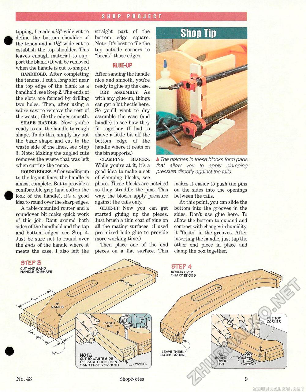 43 - Build Your Own Dovetail Jig,  9