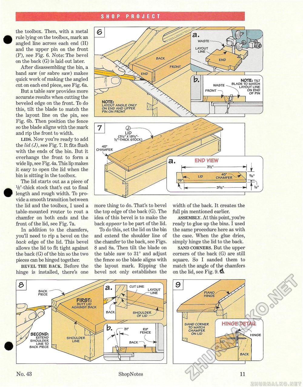 43 - Build Your Own Dovetail Jig,  11
