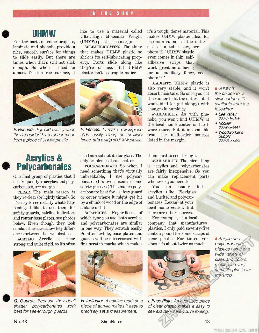 43 - Build Your Own Dovetail Jig,  13