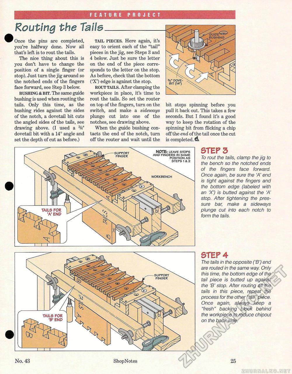 43 - Build Your Own Dovetail Jig,  25