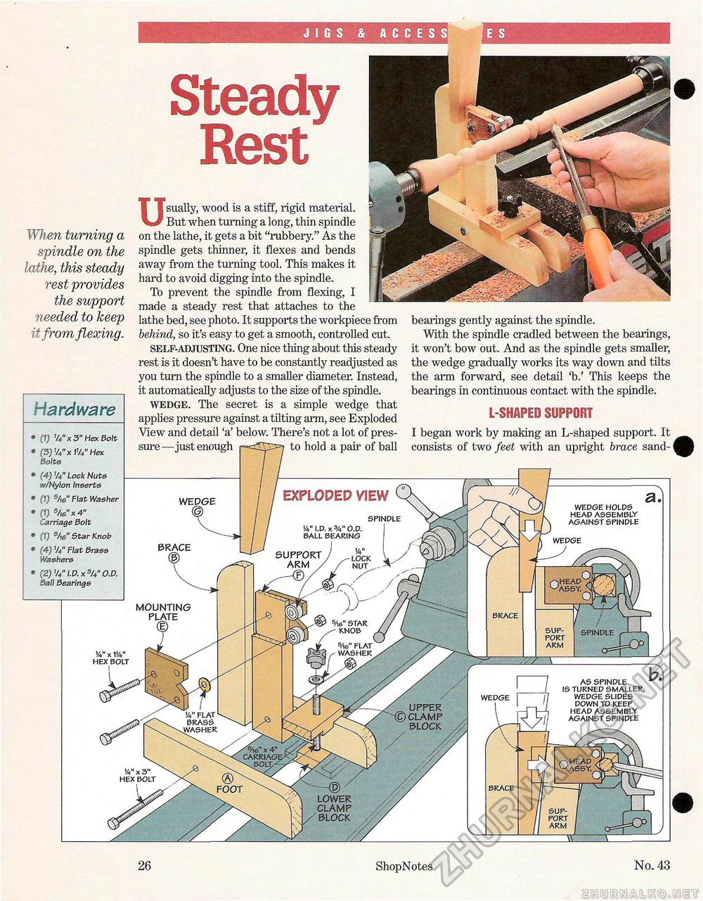 43 - Build Your Own Dovetail Jig,  26