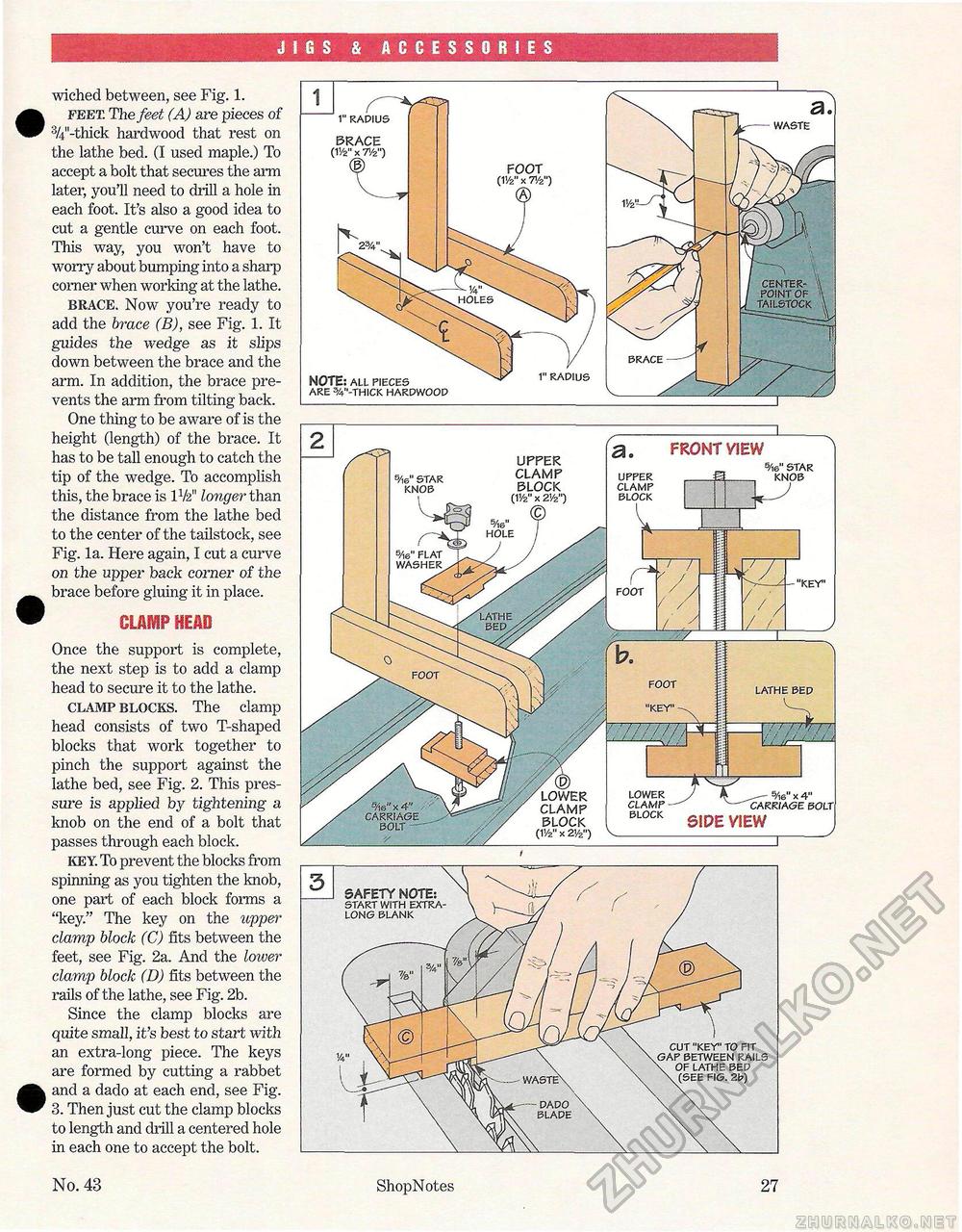 43 - Build Your Own Dovetail Jig,  27